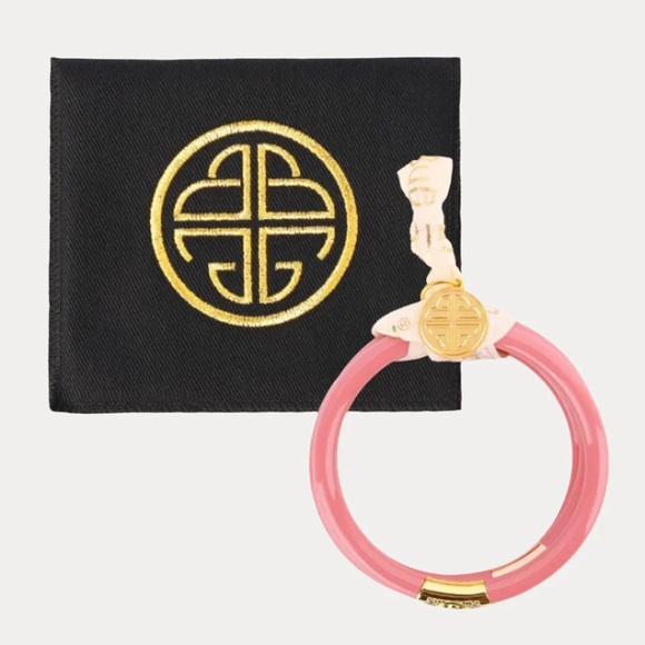 NEW BudhaGirl Three Kings All Weather Bangles – Blush | Medium | Set of 3 - Picture 4 of 6